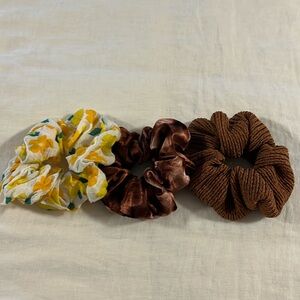 Lot of 3 Target oversized scrunchies